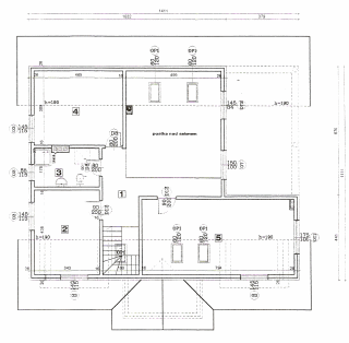 Dom z bala DM-34 - Rzut poddasza